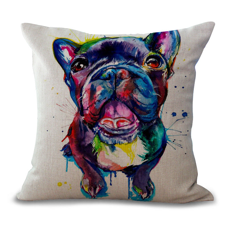 Lew's Watercolor Pillow